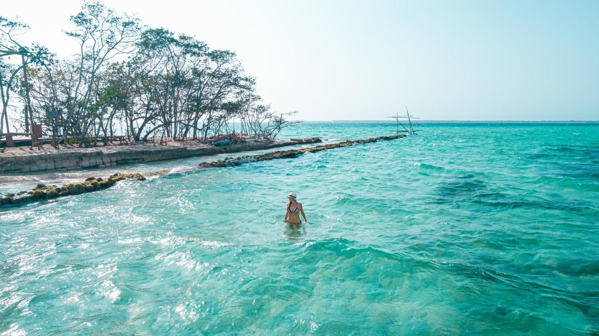 Isla Corona Isla del Rosario Kültér fotó