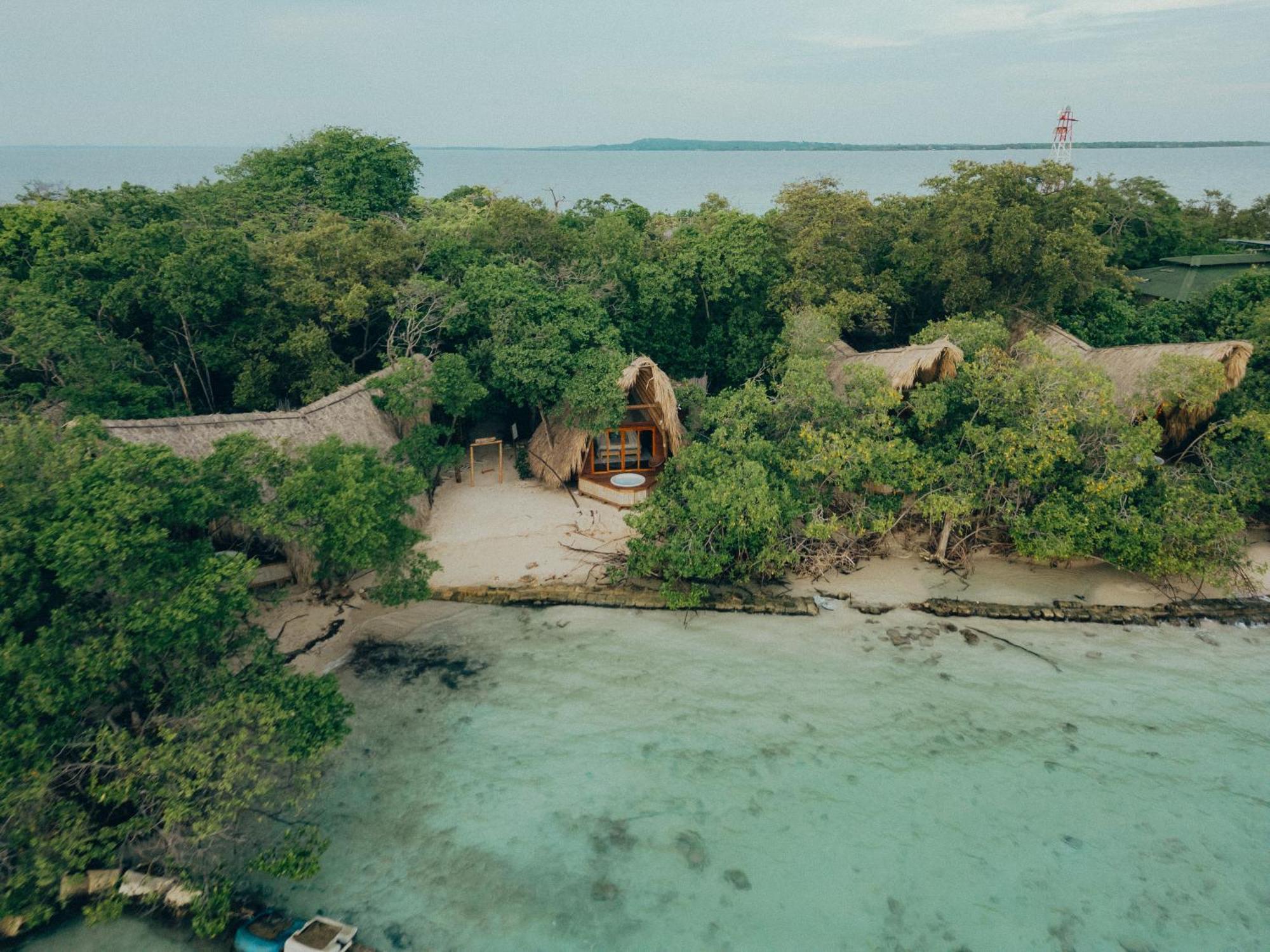 Isla Corona Isla del Rosario Kültér fotó